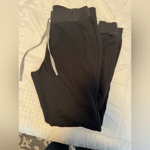 Figs Black Technical Collection Pants joggers medium tall like new